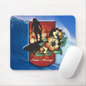 Surfen op 3 Mousepad Muismat (Met muis)