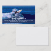 Surfen op aanpasbare visitekaartjes (Voorkant / Achterkant)