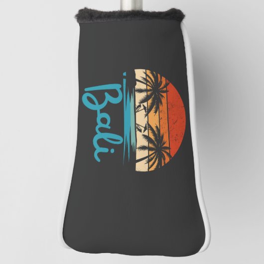  Surfen op Bali Beach Indonesië Golfheadcover (Draai 90)