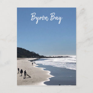 surfen op byron bay briefkaart