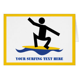 Surfen op cadeautjes, surfen op surfboardpapier