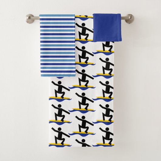 Surfen op cadeautjes, surfen op surfboardpapier bad handdoek (Insitu)