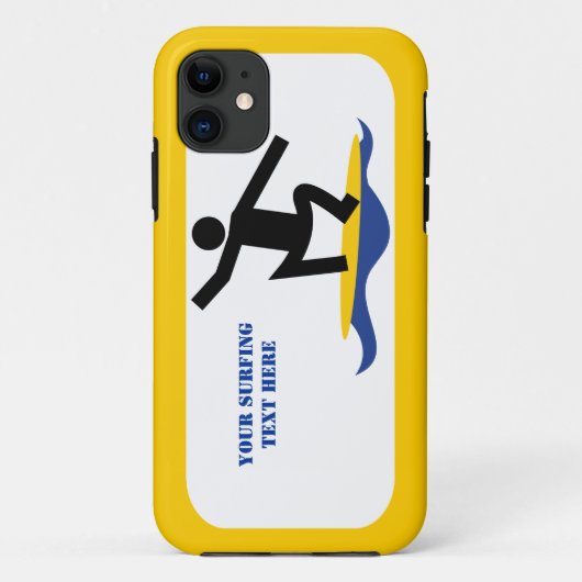 Surfen op cadeautjes, surfen op surfboardpapier Case-Mate iPhone case (Achterkant)