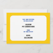 Surfen op cadeautjes, surfen op surfboardpapier kaart (Achterkant)