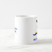 Surfen op cadeautjes, surfen op surfboardpapier koffiemok (Center)