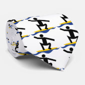 Surfen op cadeautjes, surfen op surfboardpapier stropdas (Opgerold)