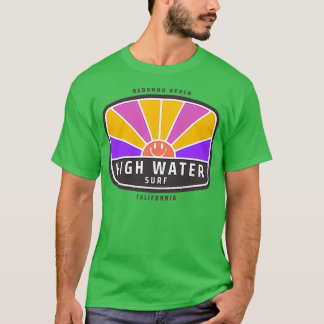Surfen op California Sunny Surfer High T-shirt