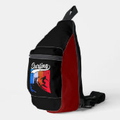 Surfen op de Big Wave Vibes Sling Bag (Rechterhoek)