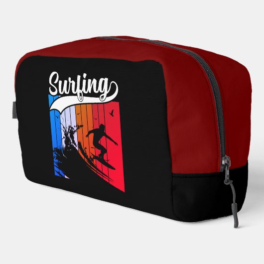 Surfen op de Big Wave Vibes Toilettasje (Rechterhoek)