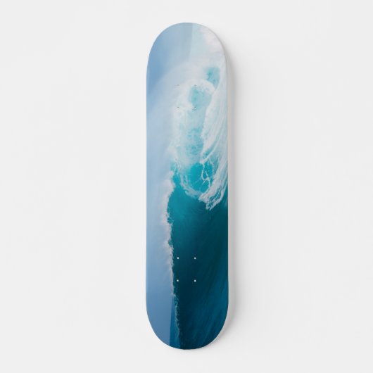 "Surfen op de golf" Gepersonaliseerd skateboard (Voorkant)