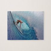 Surfen op de grote blauwe golf Mentawai-eilanden Legpuzzel (Horizontaal)