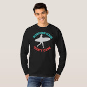 Surfen op de haarkoker t-shirt (Voorkant volledig)