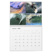 Surfen op de Huntington Beach Pier 2026 Kalender (Jan 2027)