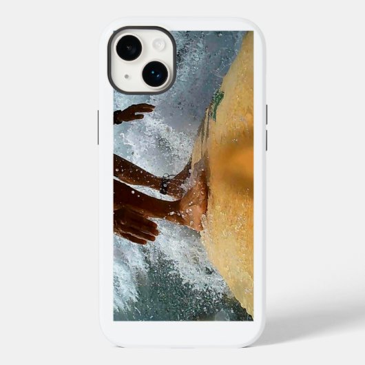 surfen op de iPhone case (Achterkant)