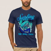 Surfen op de Kali Yuga Surf Club T-shirt (Voorkant)