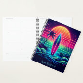 Surfen op de Neon Sunset Planner (Display)
