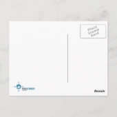 Surfen op de perfecte golf. briefkaart (Achterkant)