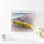 Surfen op de redding, West Bay, Dorset Vierkante Klok (Huis)