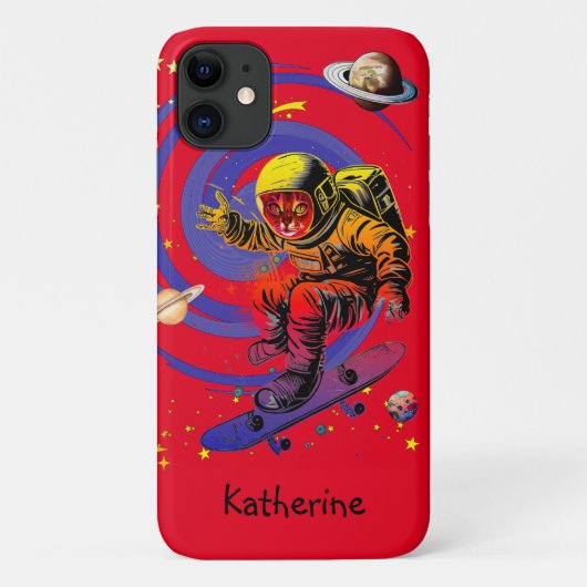 Surfen op de vortex custom Case-Mate iPhone case (Achterkant)