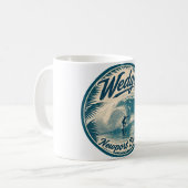 Surfen op de Wedge - koffiemok (Voorkant links)