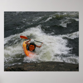 Surfen op een hole 1 Poster