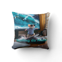 Surfen op een muis! Tekstversie Kussen