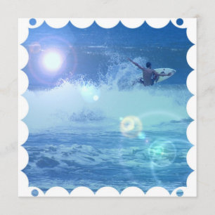 Surfen op extreme uitnodiging