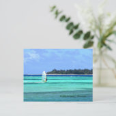 Surfen op het Briefkaart van Saipan (Staand voorkant)