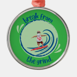 Surfen op het Santa BFTG Ornament