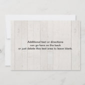 Surfen op het strand Party Surfboard Surfen Uitnod Kaart (Achterkant)