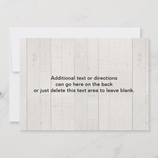 Surfen op het strand Party Surfboard Surfen Uitnod Kaart (Achterkant)