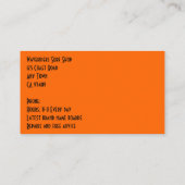 Surfen op het strand, surfbord, surfer, surfer advieskaart (Achterkant)