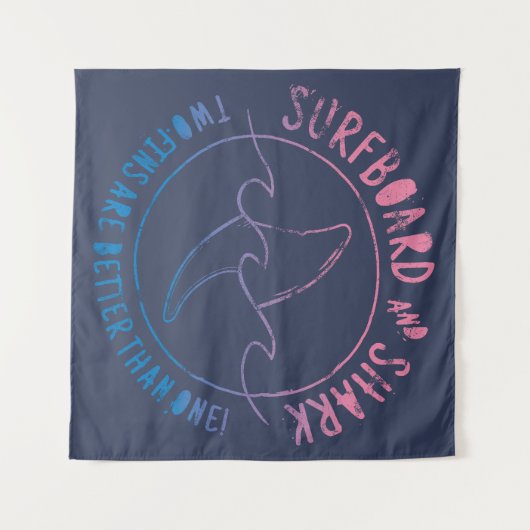 Surfen op het surfgebied van surfen op surfen op s wandkleed (Voorkant (horizontaal))