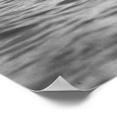 Surfen op Honolulu Hawaii Longboard Surfer Poster (Hoek)