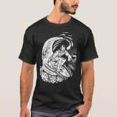 Surfen op Jezus  verhit T-shirt (Voorkant)