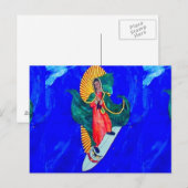 surfen op nun briefkaart (Voorkant / Achterkant)
