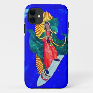 surfen op nun in blue iphone case