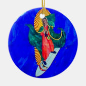 surfen op nun ornament (Voorkant)