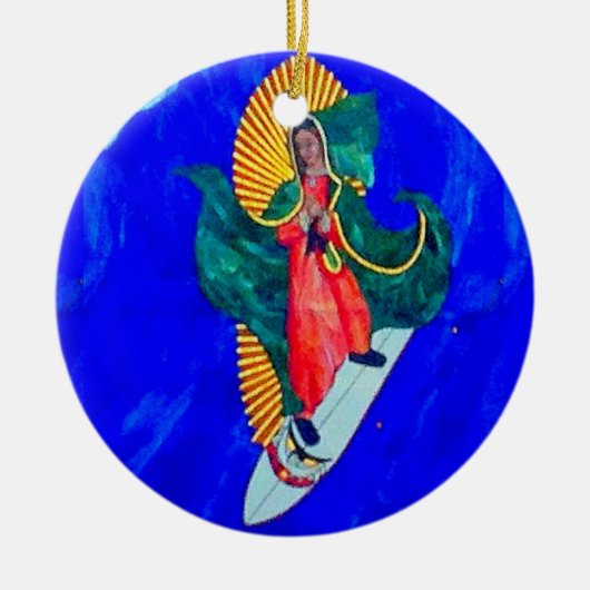 surfen op nun ornament (Voorkant)