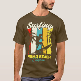 Surfen op Pismo Beach Californië T-shirt