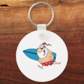 surfen op santa sleutelhanger (Voorkant)
