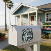 Surfen op sticker postvak