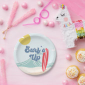 Surfen op strand Birthday Papieren Bordje (Feest)