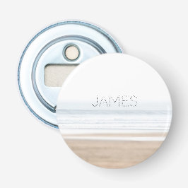 Surfen op strand, persoonlijke sleutelring button flesopener