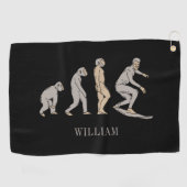 Surfen op surfbordstratsport golfhanddoek (Horizontaal)