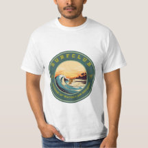 Surfen op T-Shirt