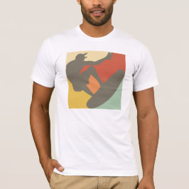 Surfen op T-shirt