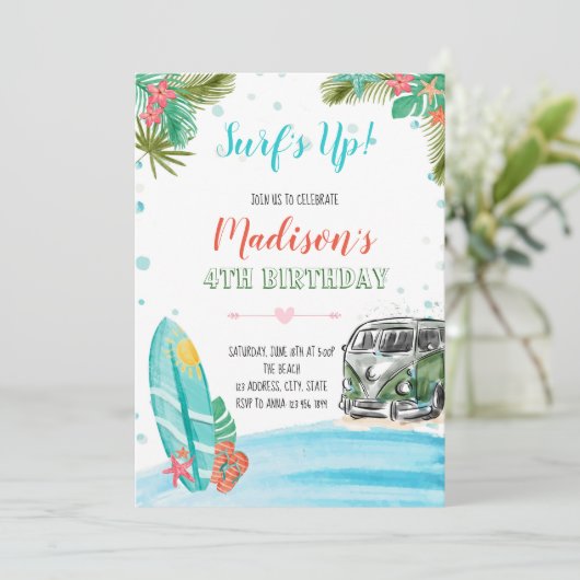 Surfen op uitnodiging (Staand voorkant)