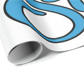 Surfen op Zee strand Cadeaupapier (Rol Hoek)