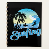 Surfen op Zee strand Planner (Voorkant)